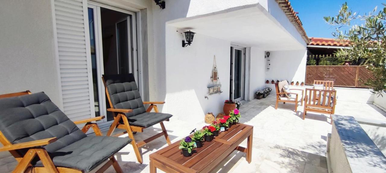 Villa Βianca In Sithonia Gerakini Buitenkant foto